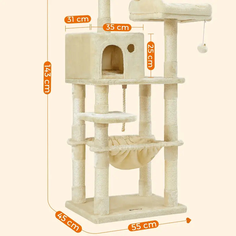 Tiragraffi per Gatti da 143 cm