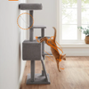 Tiragraffi a 4 piani  per Gatti da 135 cm