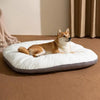 Thick, Soft, Washable Oval Dog Bed  Winter Kennel Mat