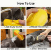 Spazzola automassaggiante 3 in 1 per cani e gatti ricaricabile USB